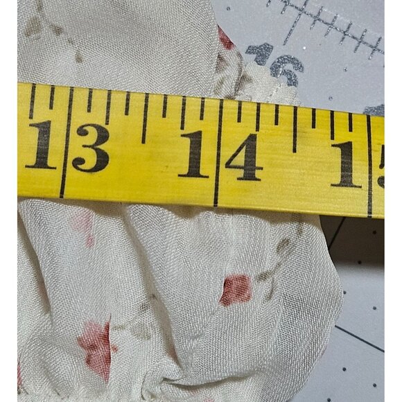 Princess Polly Floral Spaghetti Strap dress 8 Smocked Bodice Cottage Core Boho - Picture 8 of 13